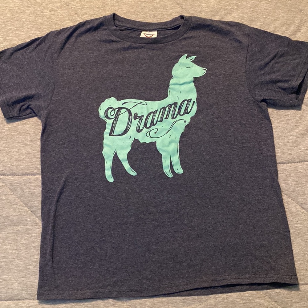 Drama llama graphic tee
